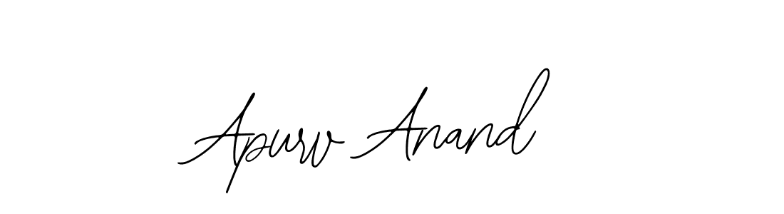 Apurv Anand stylish signature style. Best Handwritten Sign (Bearetta-2O07w) for my name. Handwritten Signature Collection Ideas for my name Apurv Anand. Apurv Anand signature style 12 images and pictures png