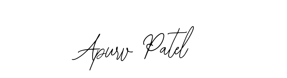 This is the best signature style for the Apurv Patel name. Also you like these signature font (Bearetta-2O07w). Mix name signature. Apurv Patel signature style 12 images and pictures png