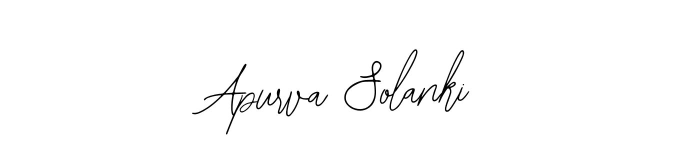 How to make Apurva Solanki signature? Bearetta-2O07w is a professional autograph style. Create handwritten signature for Apurva Solanki name. Apurva Solanki signature style 12 images and pictures png