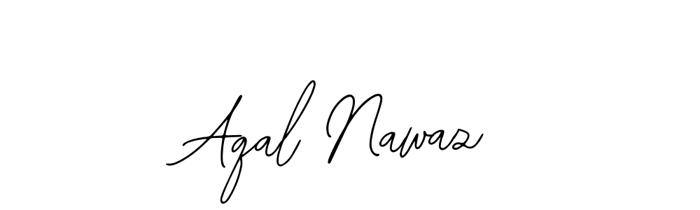 Similarly Bearetta-2O07w is the best handwritten signature design. Signature creator online .You can use it as an online autograph creator for name Aqal Nawaz. Aqal Nawaz signature style 12 images and pictures png