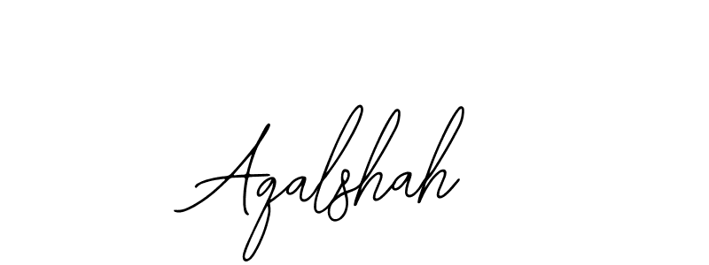 if you are searching for the best signature style for your name Aqalshah. so please give up your signature search. here we have designed multiple signature styles  using Bearetta-2O07w. Aqalshah signature style 12 images and pictures png