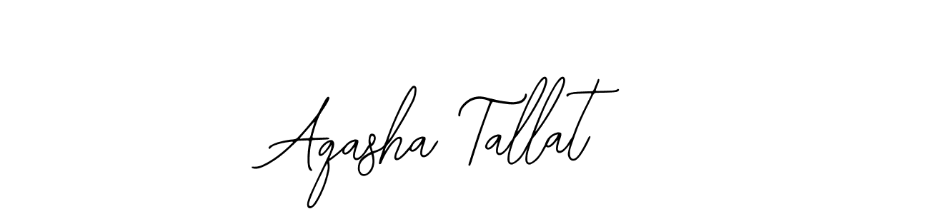 Aqasha Tallat stylish signature style. Best Handwritten Sign (Bearetta-2O07w) for my name. Handwritten Signature Collection Ideas for my name Aqasha Tallat. Aqasha Tallat signature style 12 images and pictures png