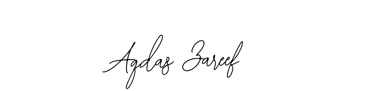Also we have Aqdas Zareef name is the best signature style. Create professional handwritten signature collection using Bearetta-2O07w autograph style. Aqdas Zareef signature style 12 images and pictures png