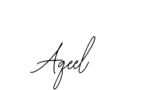 How to make Aqeel signature? Bearetta-2O07w is a professional autograph style. Create handwritten signature for Aqeel name. Aqeel signature style 12 images and pictures png