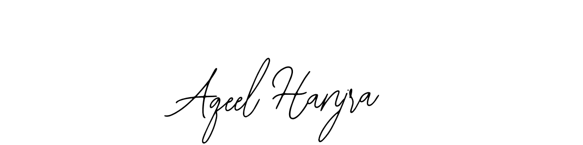 Make a short Aqeel Hanjra signature style. Manage your documents anywhere anytime using Bearetta-2O07w. Create and add eSignatures, submit forms, share and send files easily. Aqeel Hanjra signature style 12 images and pictures png