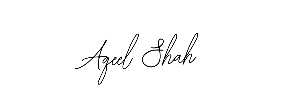 It looks lik you need a new signature style for name Aqeel Shah. Design unique handwritten (Bearetta-2O07w) signature with our free signature maker in just a few clicks. Aqeel Shah signature style 12 images and pictures png