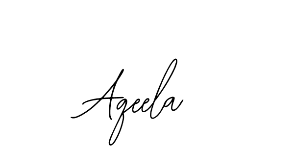 Similarly Bearetta-2O07w is the best handwritten signature design. Signature creator online .You can use it as an online autograph creator for name Aqeela. Aqeela signature style 12 images and pictures png