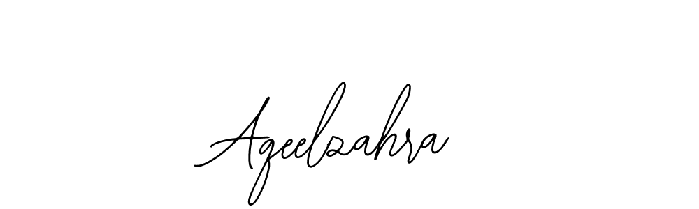 How to make Aqeelzahra signature? Bearetta-2O07w is a professional autograph style. Create handwritten signature for Aqeelzahra name. Aqeelzahra signature style 12 images and pictures png