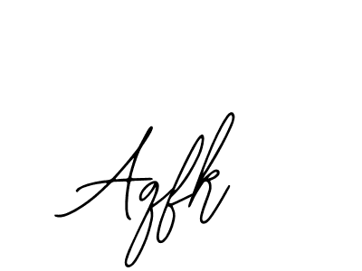 You should practise on your own different ways (Bearetta-2O07w) to write your name (Aqfk) in signature. don't let someone else do it for you. Aqfk signature style 12 images and pictures png
