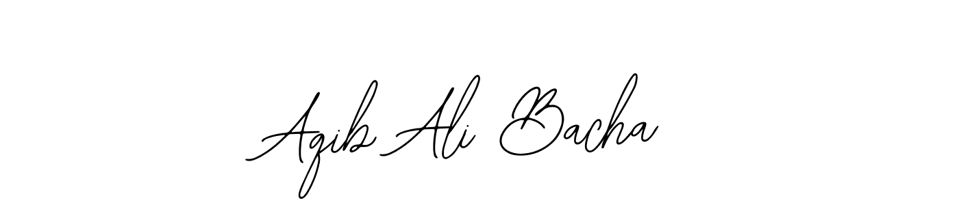 Also You can easily find your signature by using the search form. We will create Aqib Ali Bacha name handwritten signature images for you free of cost using Bearetta-2O07w sign style. Aqib Ali Bacha signature style 12 images and pictures png