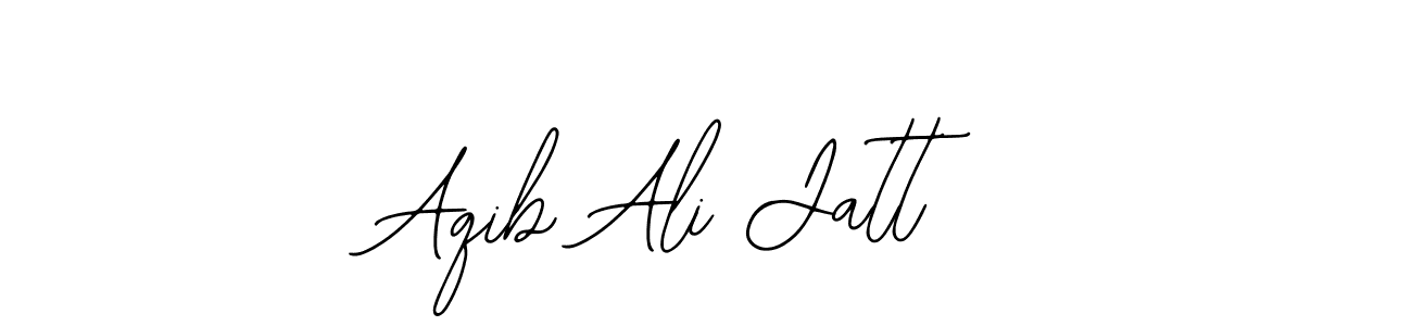 You should practise on your own different ways (Bearetta-2O07w) to write your name (Aqib Ali Jatt) in signature. don't let someone else do it for you. Aqib Ali Jatt signature style 12 images and pictures png