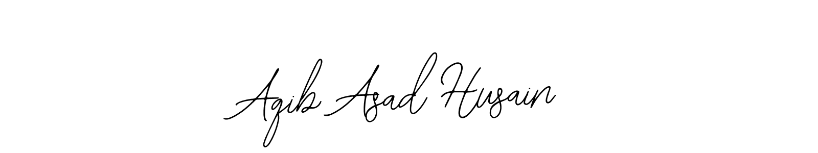 if you are searching for the best signature style for your name Aqib Asad Husain. so please give up your signature search. here we have designed multiple signature styles  using Bearetta-2O07w. Aqib Asad Husain signature style 12 images and pictures png