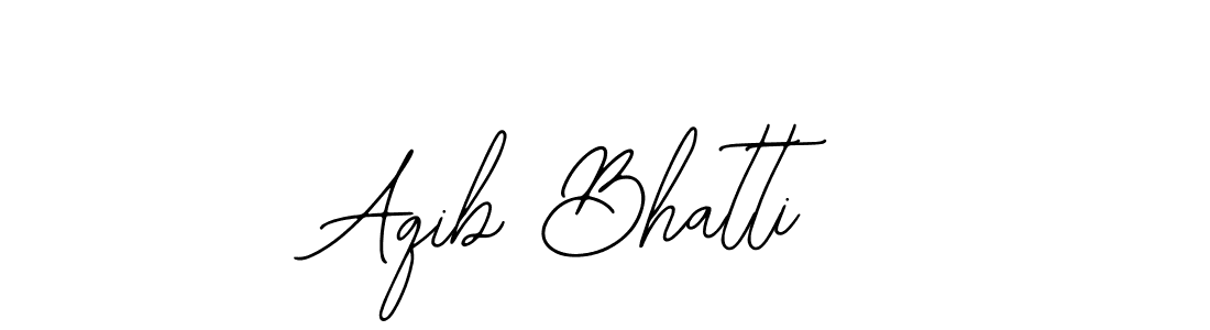 Also we have Aqib Bhatti name is the best signature style. Create professional handwritten signature collection using Bearetta-2O07w autograph style. Aqib Bhatti signature style 12 images and pictures png