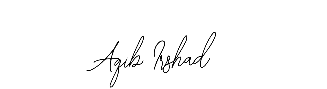 Make a beautiful signature design for name Aqib Irshad. With this signature (Bearetta-2O07w) style, you can create a handwritten signature for free. Aqib Irshad signature style 12 images and pictures png
