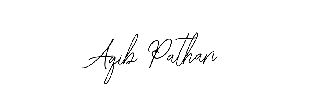 Similarly Bearetta-2O07w is the best handwritten signature design. Signature creator online .You can use it as an online autograph creator for name Aqib Pathan. Aqib Pathan signature style 12 images and pictures png