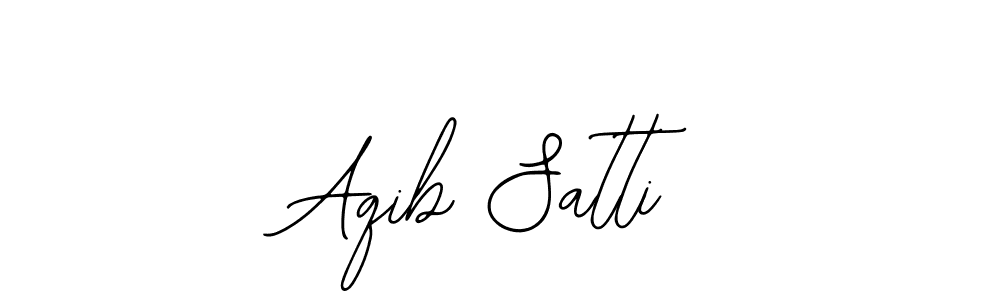 Bearetta-2O07w is a professional signature style that is perfect for those who want to add a touch of class to their signature. It is also a great choice for those who want to make their signature more unique. Get Aqib Satti name to fancy signature for free. Aqib Satti signature style 12 images and pictures png