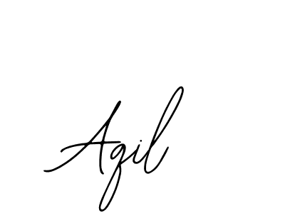 Make a beautiful signature design for name Aqil. With this signature (Bearetta-2O07w) style, you can create a handwritten signature for free. Aqil signature style 12 images and pictures png