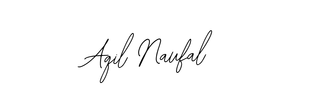 if you are searching for the best signature style for your name Aqil Naufal. so please give up your signature search. here we have designed multiple signature styles  using Bearetta-2O07w. Aqil Naufal signature style 12 images and pictures png