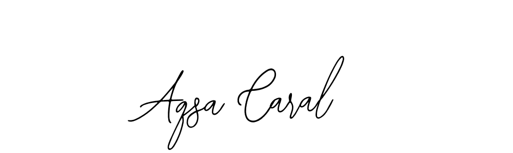 Make a beautiful signature design for name Aqsa Caral. Use this online signature maker to create a handwritten signature for free. Aqsa Caral signature style 12 images and pictures png