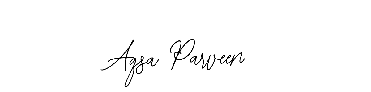 Aqsa Parveen stylish signature style. Best Handwritten Sign (Bearetta-2O07w) for my name. Handwritten Signature Collection Ideas for my name Aqsa Parveen. Aqsa Parveen signature style 12 images and pictures png