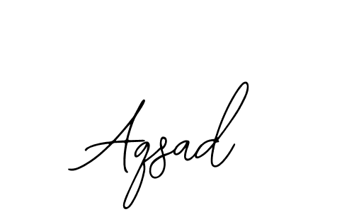 Make a beautiful signature design for name Aqsad. With this signature (Bearetta-2O07w) style, you can create a handwritten signature for free. Aqsad signature style 12 images and pictures png