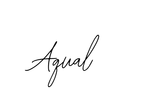 if you are searching for the best signature style for your name Aqual. so please give up your signature search. here we have designed multiple signature styles  using Bearetta-2O07w. Aqual signature style 12 images and pictures png