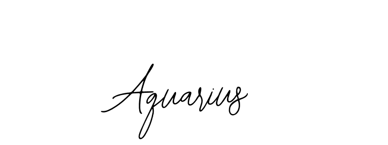 Design your own signature with our free online signature maker. With this signature software, you can create a handwritten (Bearetta-2O07w) signature for name Aquarius. Aquarius signature style 12 images and pictures png