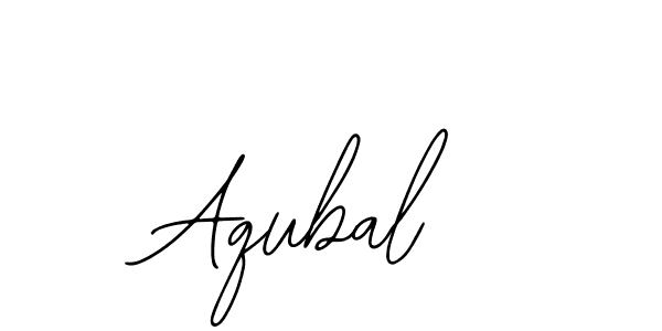 Make a beautiful signature design for name Aqubal. Use this online signature maker to create a handwritten signature for free. Aqubal signature style 12 images and pictures png