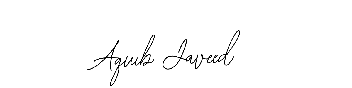 Also we have Aquib Javeed name is the best signature style. Create professional handwritten signature collection using Bearetta-2O07w autograph style. Aquib Javeed signature style 12 images and pictures png