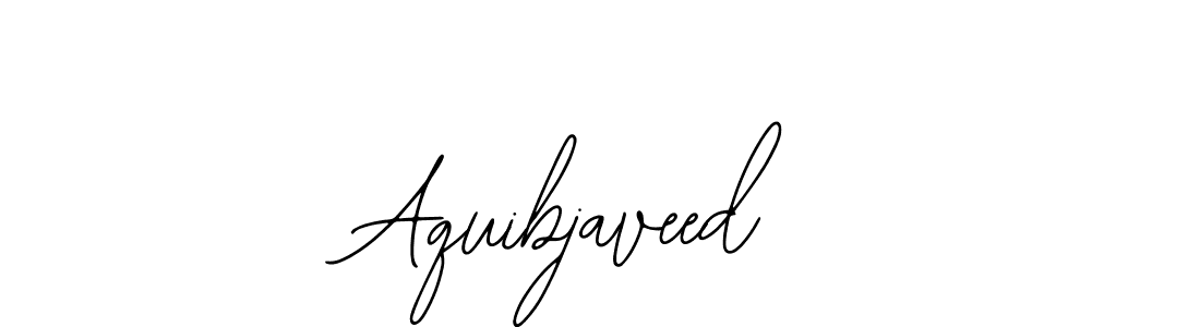 Create a beautiful signature design for name Aquibjaveed. With this signature (Bearetta-2O07w) fonts, you can make a handwritten signature for free. Aquibjaveed signature style 12 images and pictures png