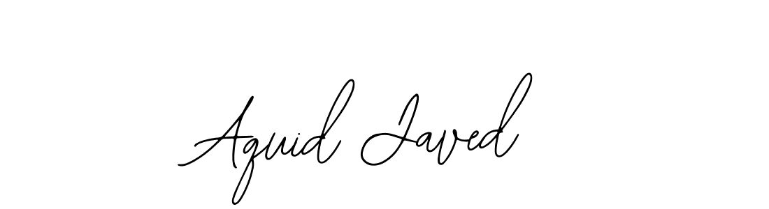 Also You can easily find your signature by using the search form. We will create Aquid Javed name handwritten signature images for you free of cost using Bearetta-2O07w sign style. Aquid Javed signature style 12 images and pictures png