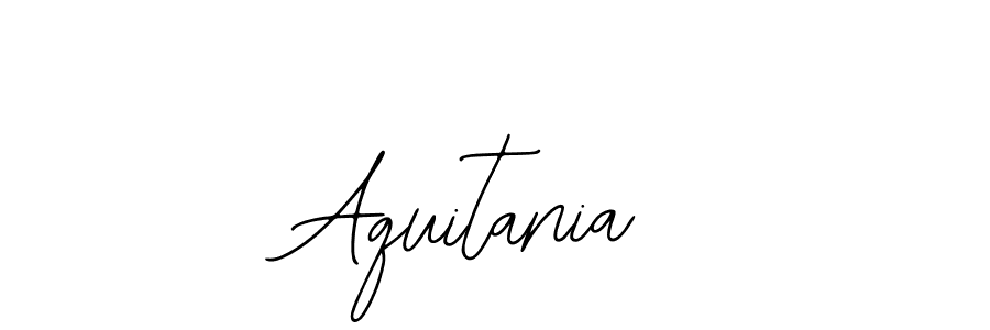 Design your own signature with our free online signature maker. With this signature software, you can create a handwritten (Bearetta-2O07w) signature for name Aquitania. Aquitania signature style 12 images and pictures png