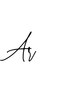 Create a beautiful signature design for name Ar. With this signature (Bearetta-2O07w) fonts, you can make a handwritten signature for free. Ar signature style 12 images and pictures png