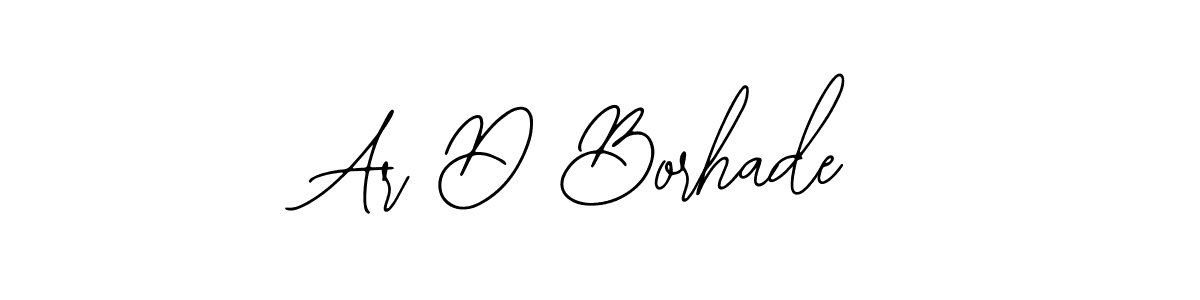 Make a beautiful signature design for name Ar D Borhade. With this signature (Bearetta-2O07w) style, you can create a handwritten signature for free. Ar D Borhade signature style 12 images and pictures png