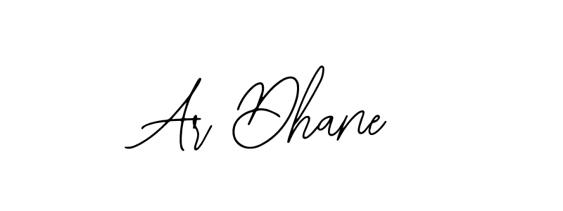 Make a beautiful signature design for name Ar Dhane. With this signature (Bearetta-2O07w) style, you can create a handwritten signature for free. Ar Dhane signature style 12 images and pictures png