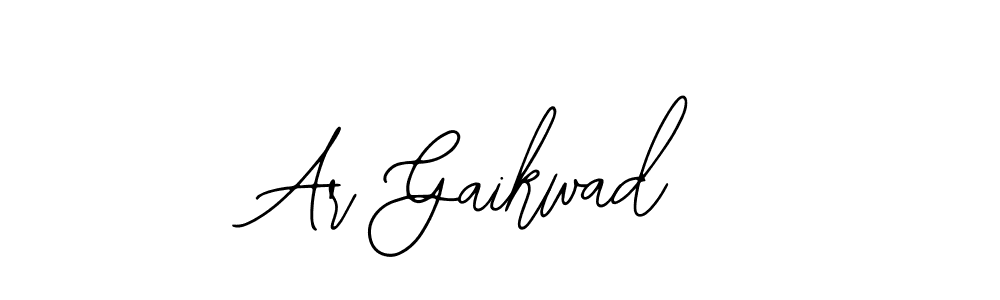 How to Draw Ar Gaikwad signature style? Bearetta-2O07w is a latest design signature styles for name Ar Gaikwad. Ar Gaikwad signature style 12 images and pictures png