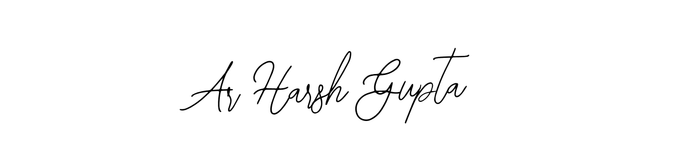 Make a beautiful signature design for name Ar Harsh Gupta. With this signature (Bearetta-2O07w) style, you can create a handwritten signature for free. Ar Harsh Gupta signature style 12 images and pictures png