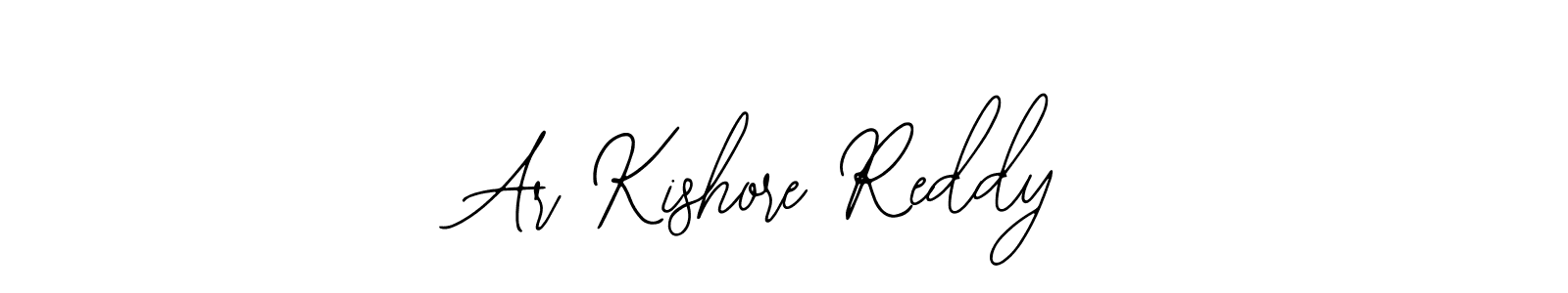 Make a beautiful signature design for name Ar Kishore Reddy. Use this online signature maker to create a handwritten signature for free. Ar Kishore Reddy signature style 12 images and pictures png