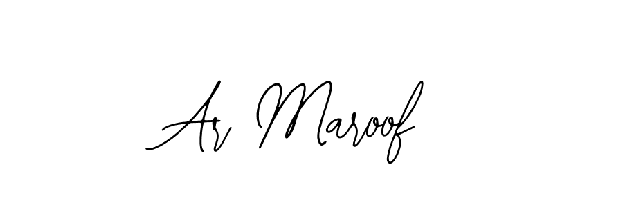 It looks lik you need a new signature style for name Ar Maroof. Design unique handwritten (Bearetta-2O07w) signature with our free signature maker in just a few clicks. Ar Maroof signature style 12 images and pictures png