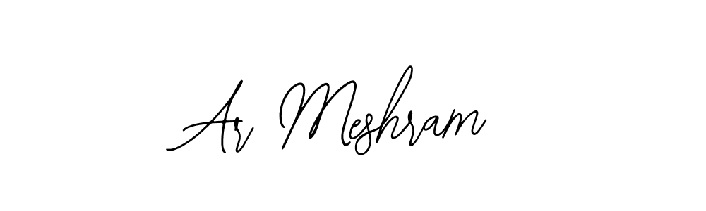 Create a beautiful signature design for name Ar Meshram. With this signature (Bearetta-2O07w) fonts, you can make a handwritten signature for free. Ar Meshram signature style 12 images and pictures png