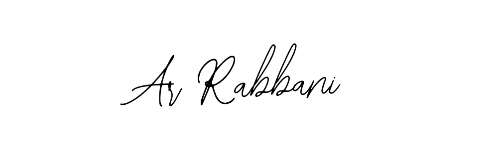 It looks lik you need a new signature style for name Ar Rabbani. Design unique handwritten (Bearetta-2O07w) signature with our free signature maker in just a few clicks. Ar Rabbani signature style 12 images and pictures png