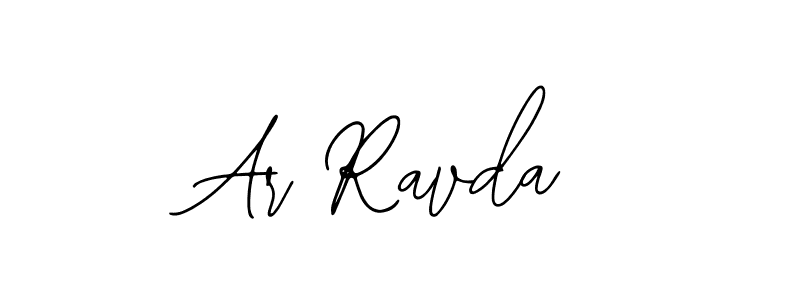 Also You can easily find your signature by using the search form. We will create Ar Ravda name handwritten signature images for you free of cost using Bearetta-2O07w sign style. Ar Ravda signature style 12 images and pictures png