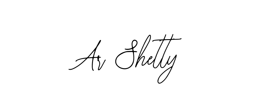 if you are searching for the best signature style for your name Ar Shetty. so please give up your signature search. here we have designed multiple signature styles  using Bearetta-2O07w. Ar Shetty signature style 12 images and pictures png