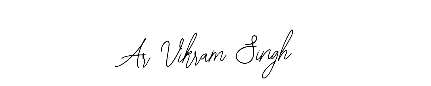Use a signature maker to create a handwritten signature online. With this signature software, you can design (Bearetta-2O07w) your own signature for name Ar Vikram Singh. Ar Vikram Singh signature style 12 images and pictures png