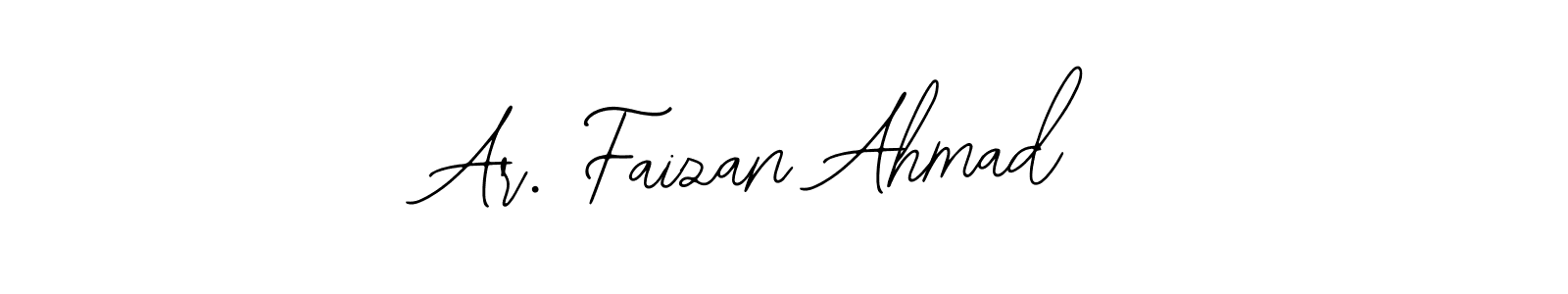 Use a signature maker to create a handwritten signature online. With this signature software, you can design (Bearetta-2O07w) your own signature for name Ar. Faizan Ahmad. Ar. Faizan Ahmad signature style 12 images and pictures png