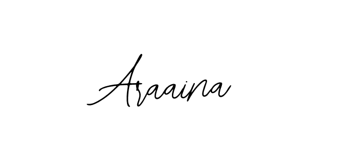 Bearetta-2O07w is a professional signature style that is perfect for those who want to add a touch of class to their signature. It is also a great choice for those who want to make their signature more unique. Get Araaina name to fancy signature for free. Araaina signature style 12 images and pictures png