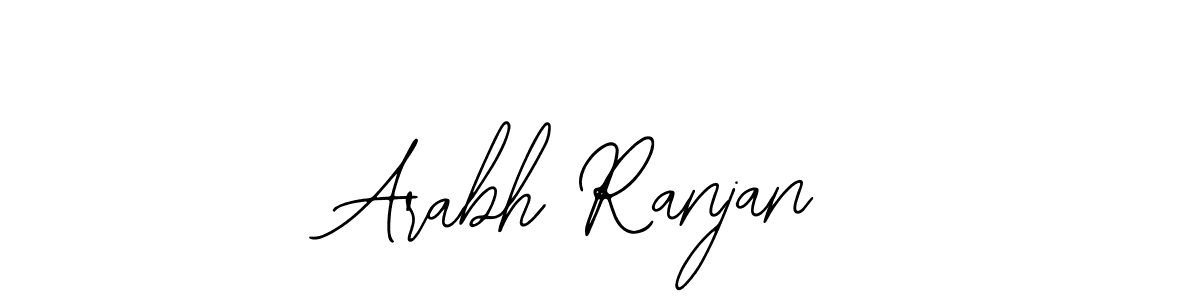 Make a beautiful signature design for name Arabh Ranjan. With this signature (Bearetta-2O07w) style, you can create a handwritten signature for free. Arabh Ranjan signature style 12 images and pictures png