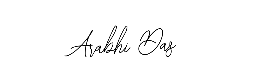 Design your own signature with our free online signature maker. With this signature software, you can create a handwritten (Bearetta-2O07w) signature for name Arabhi Das. Arabhi Das signature style 12 images and pictures png