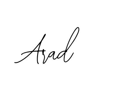 You should practise on your own different ways (Bearetta-2O07w) to write your name (Arad) in signature. don't let someone else do it for you. Arad signature style 12 images and pictures png