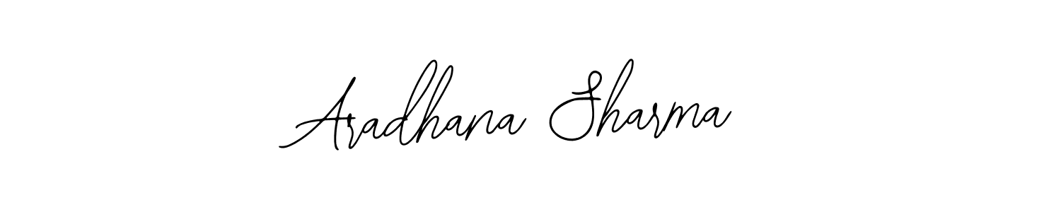 Make a short Aradhana Sharma signature style. Manage your documents anywhere anytime using Bearetta-2O07w. Create and add eSignatures, submit forms, share and send files easily. Aradhana Sharma signature style 12 images and pictures png